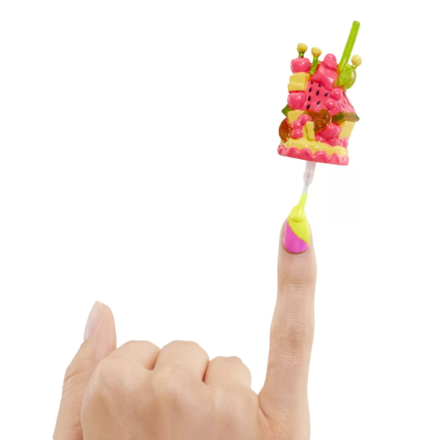 L.o.l. surprise! omg sweet nails pinky pops fruit shop set papusa cu accesorii