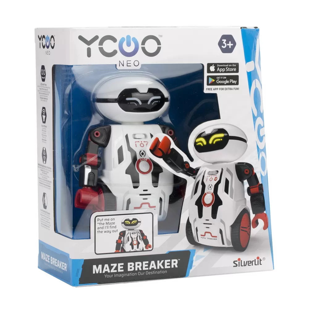 Robot electronic maze breaker
