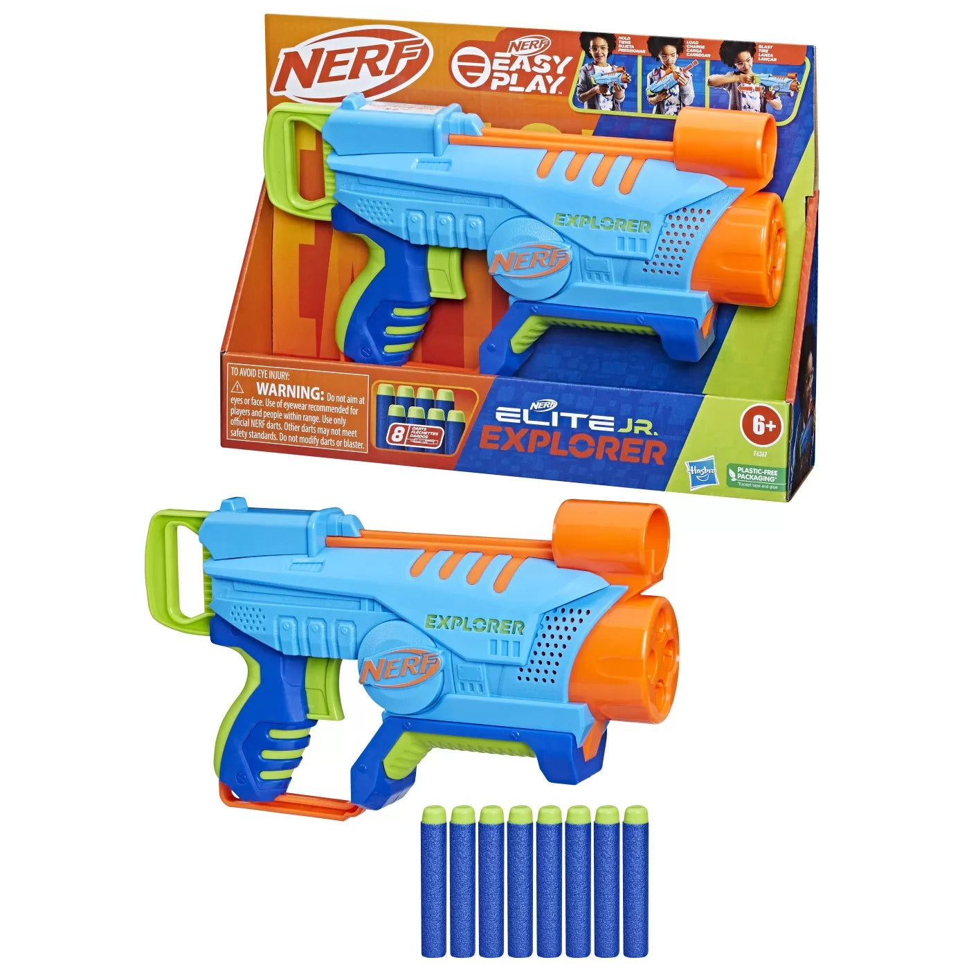 Nerf Blaster Elite Jr. Explorer pisztoly