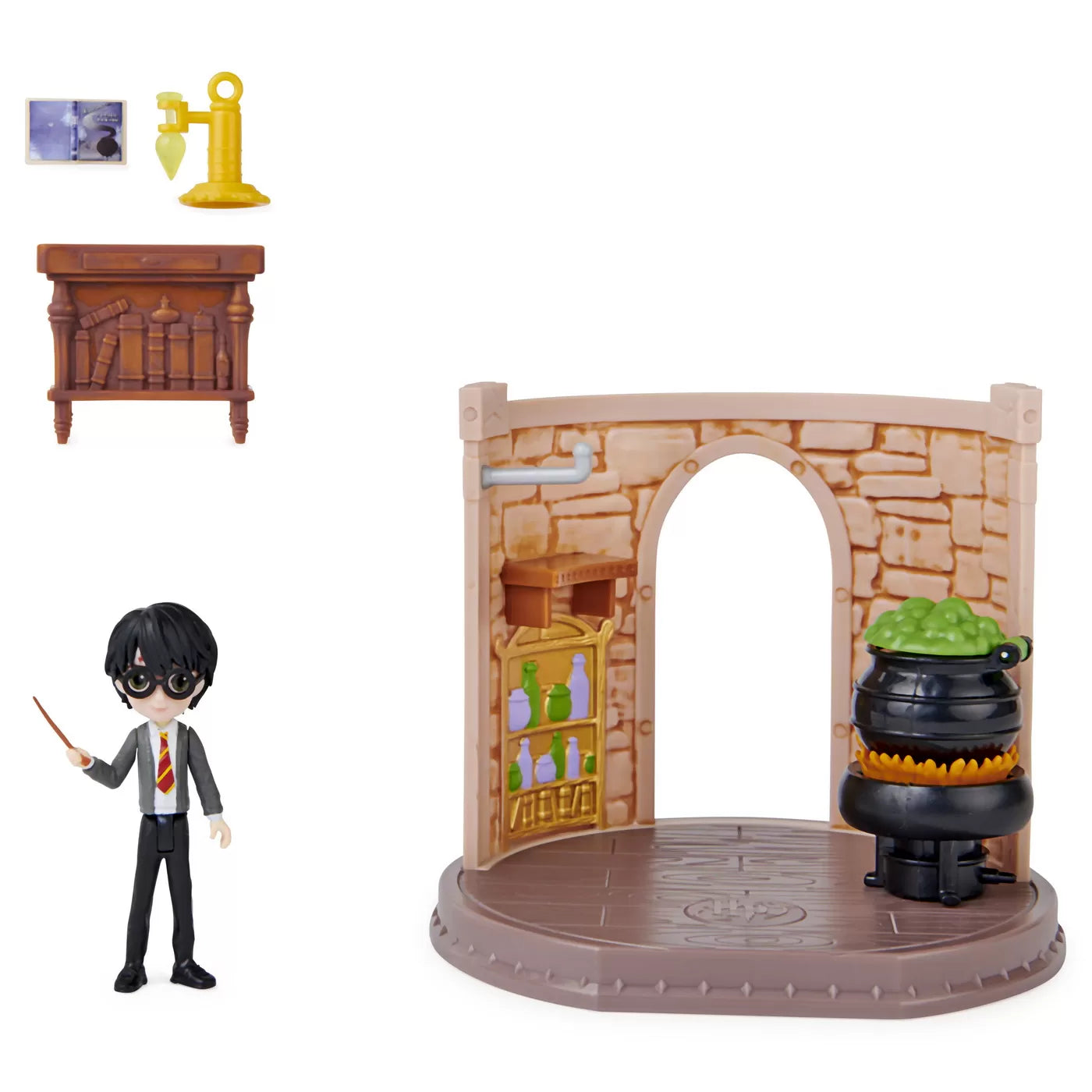 Harry Potter varázslóvilág varázslatos tanterem mini bájitalok harry potter