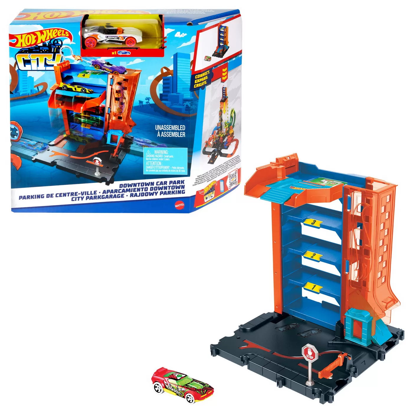 Hot Wheels városi parkoló