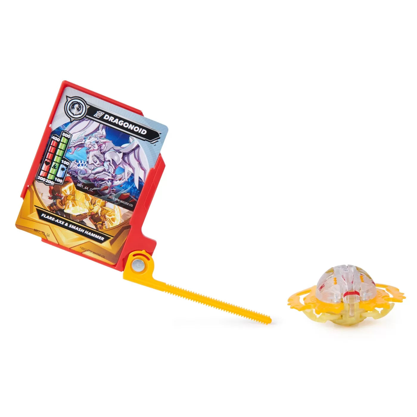 Bakugan harci készlet: Bruiser, Dragonoid, Hammerhead, Titanium Dragonoid és Nillius
