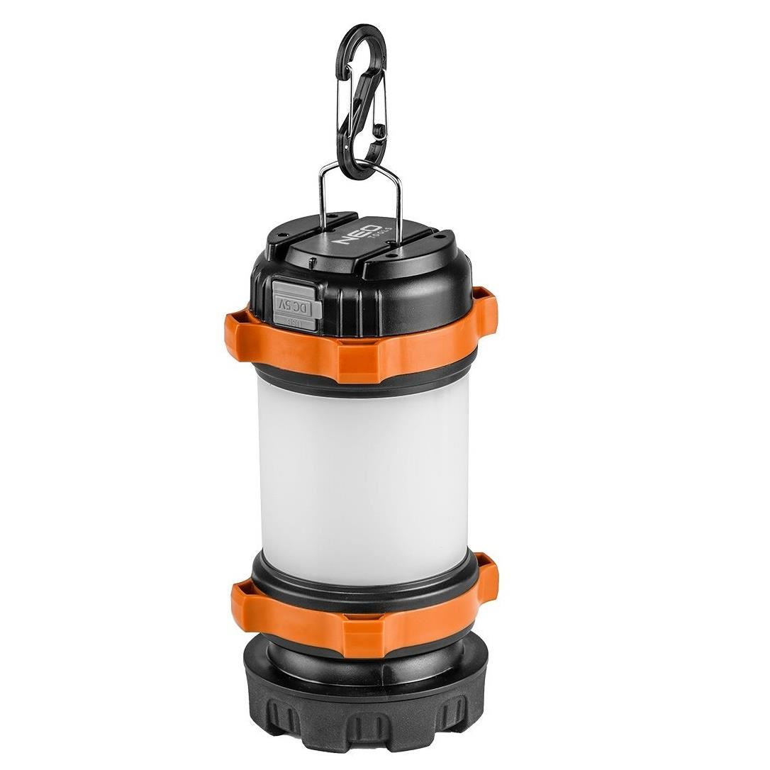 Kemping zseblámpa, 3 az 1-ben, LED CREE+SMD, 10 W, 800 lm, NEO