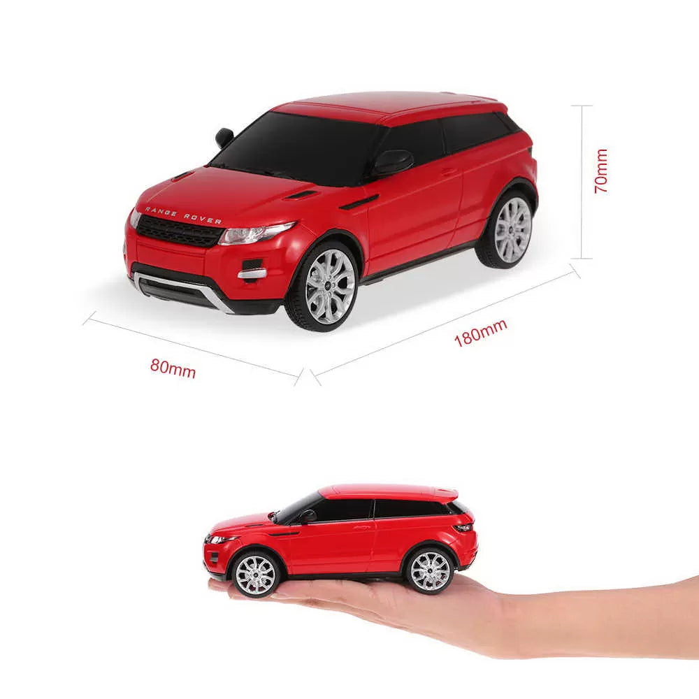 Masina cu telecomanda range rover evoque rosu scara 1 la 24