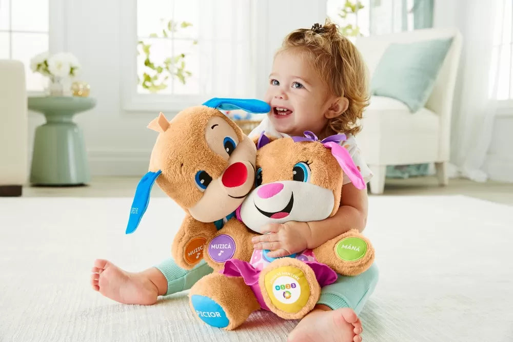 Fisher Price kiskutya Hugi románul beszél