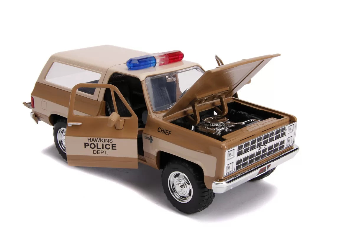1980-as Chevy Police K5 fémmodell, 1-24 méretarány