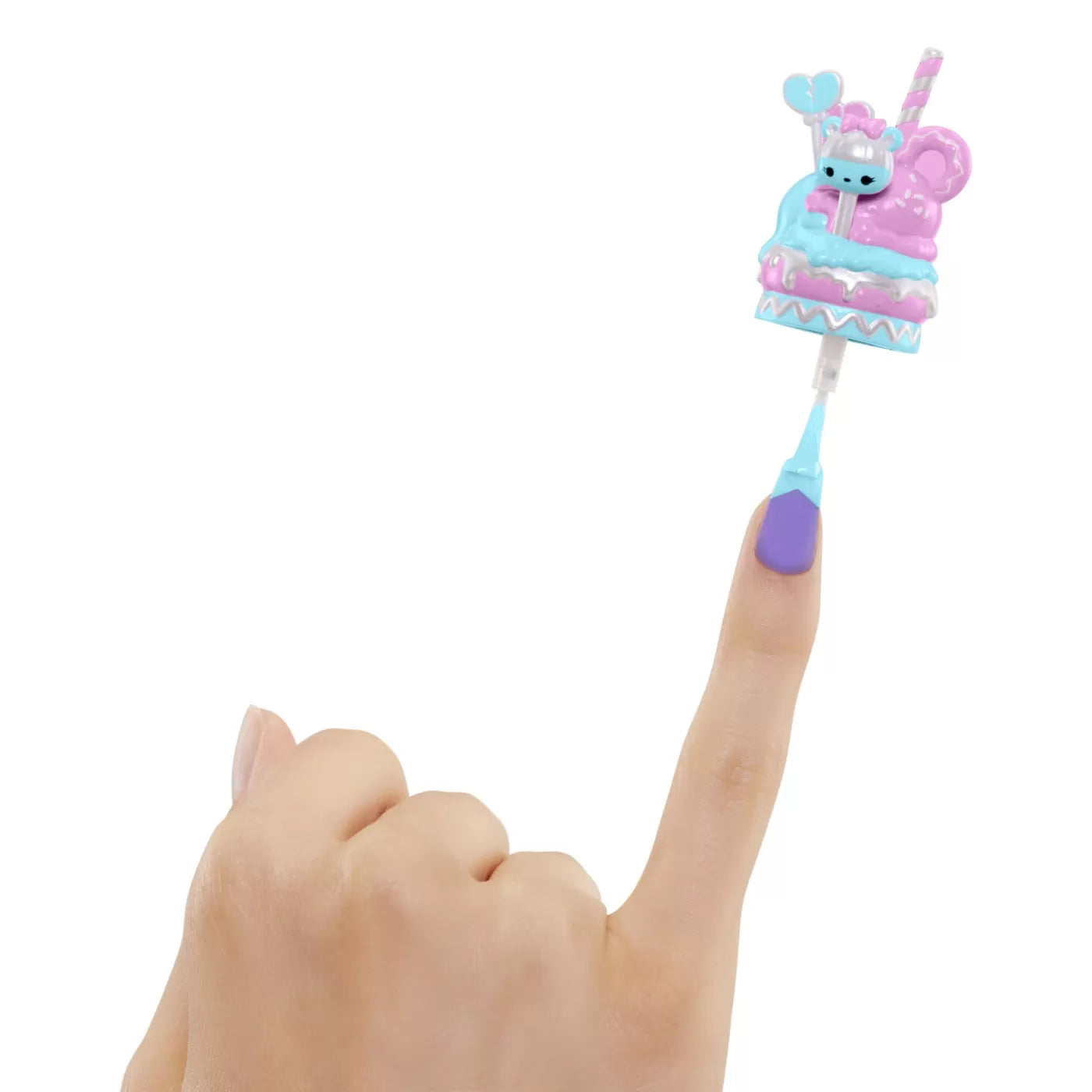 L.o.l. surprise! omg sweet nails candylicious sprinkles shop set papusa cu accesorii