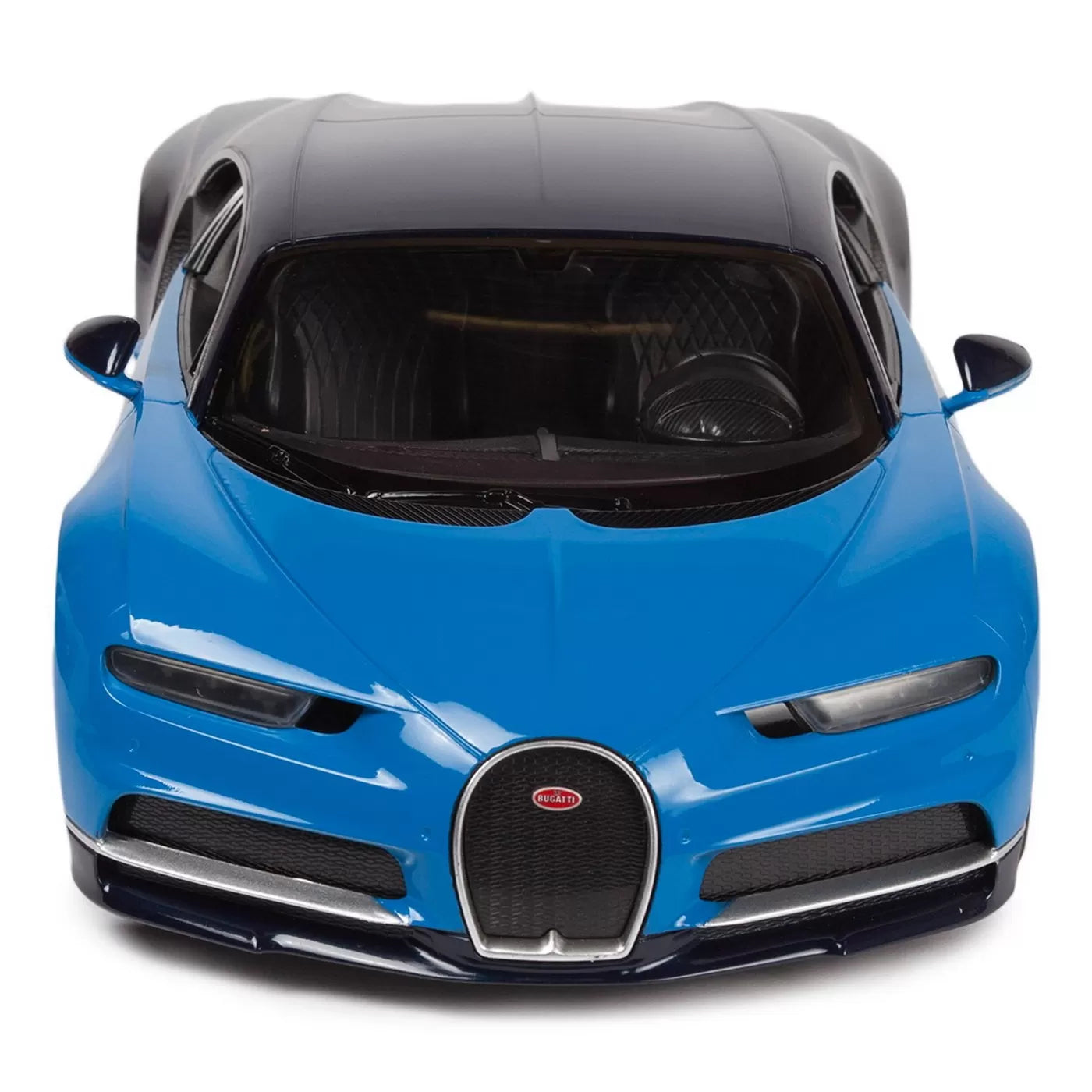 Masina cu telecomanda bugatti chiron albastru scara 1 la 14