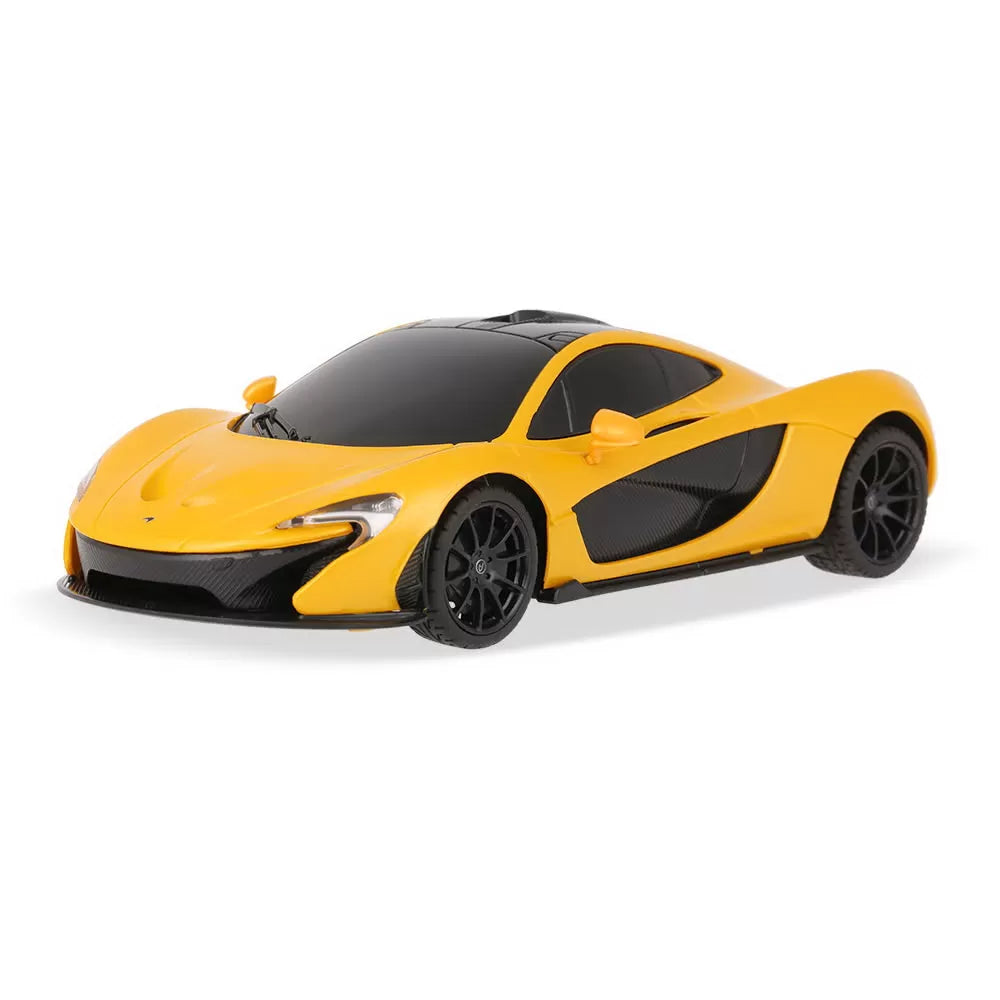 Masina cu telecomanda mclaren p1  galben scara 1 la 24