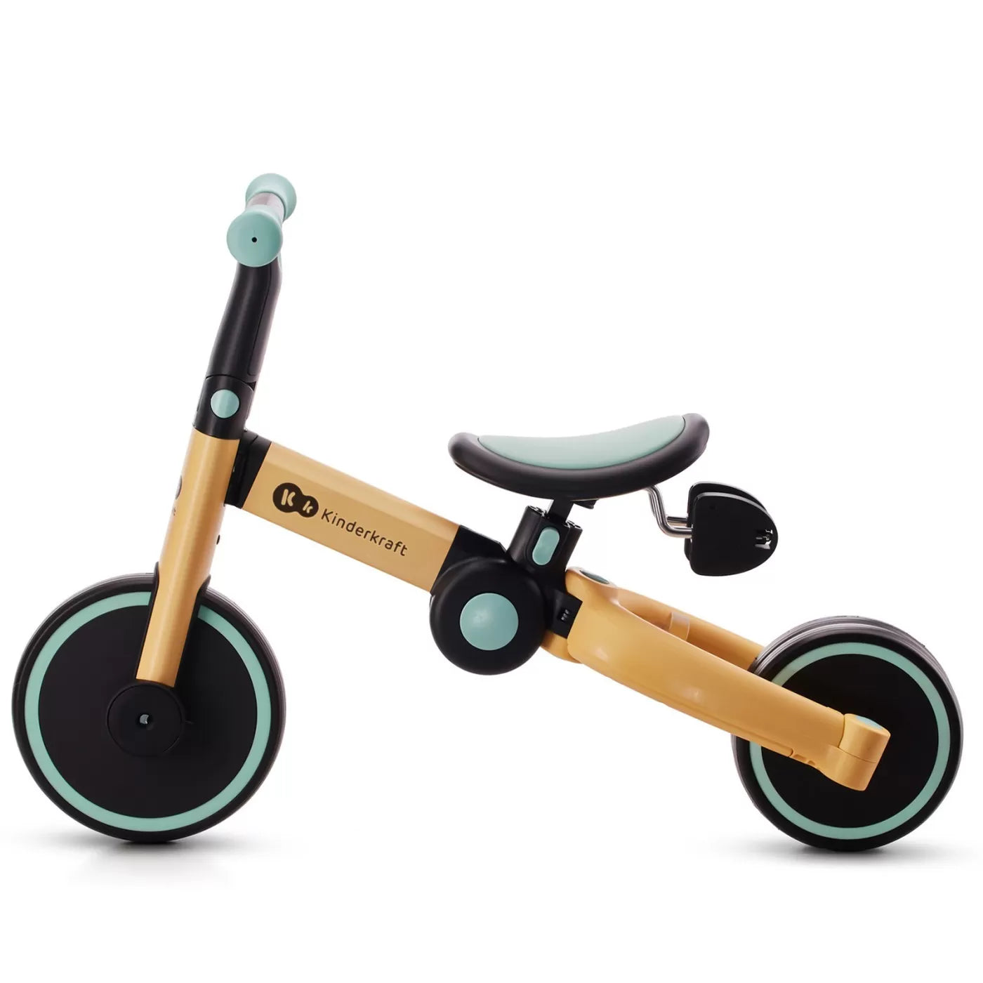 Kinderkraft 4trike futóbicikli/tricikli, napraforgókék