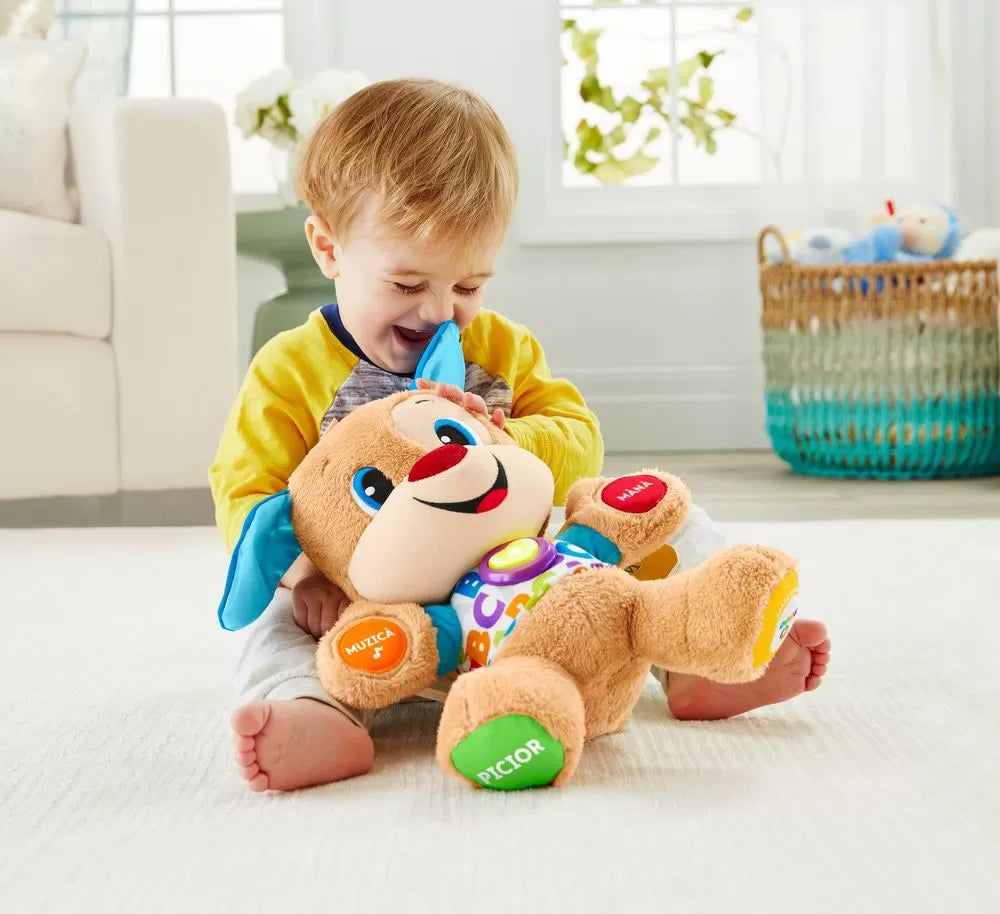 Catelusul vorbitor si educativ limba romana fisher price