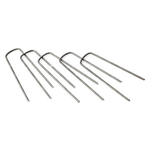 Cui tip U, fixare folii, furtune, set 40 buc, 4 mm x 15 cm