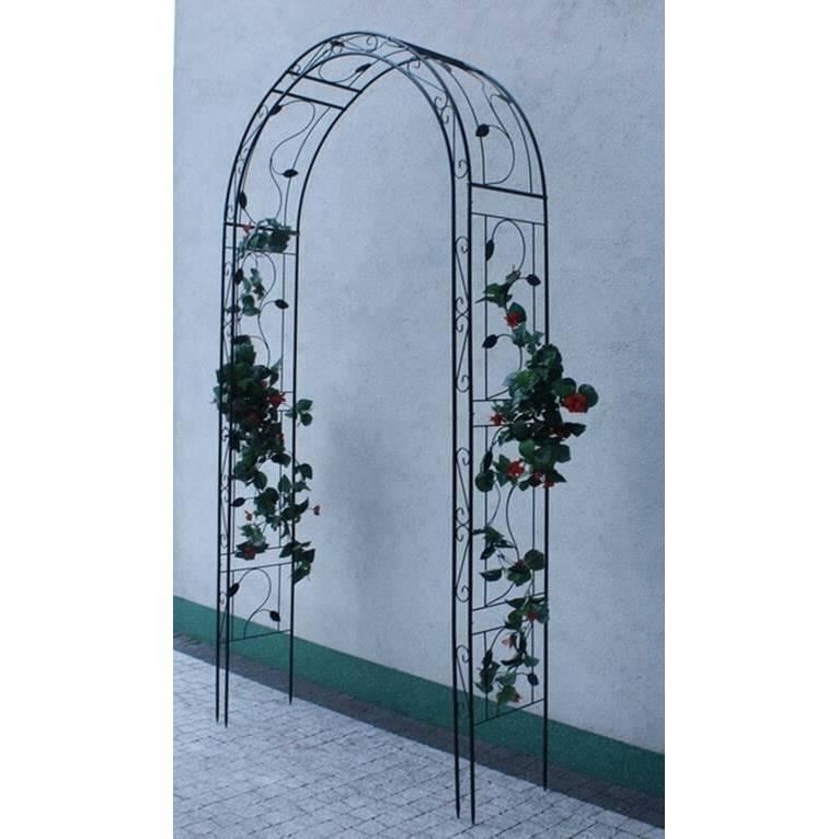 Fém ív, pergola, kertbe, 130x39x260 cm