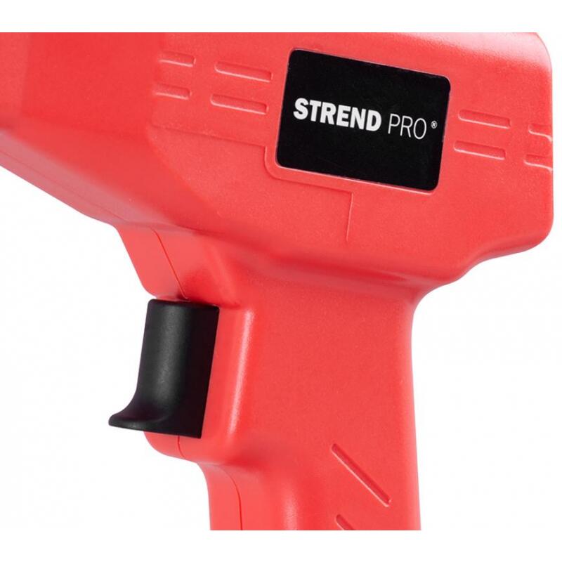 Aparat tip pistol de lipit/sudat plastic, Strend Pro, 43 W, cu accesorii si geanta