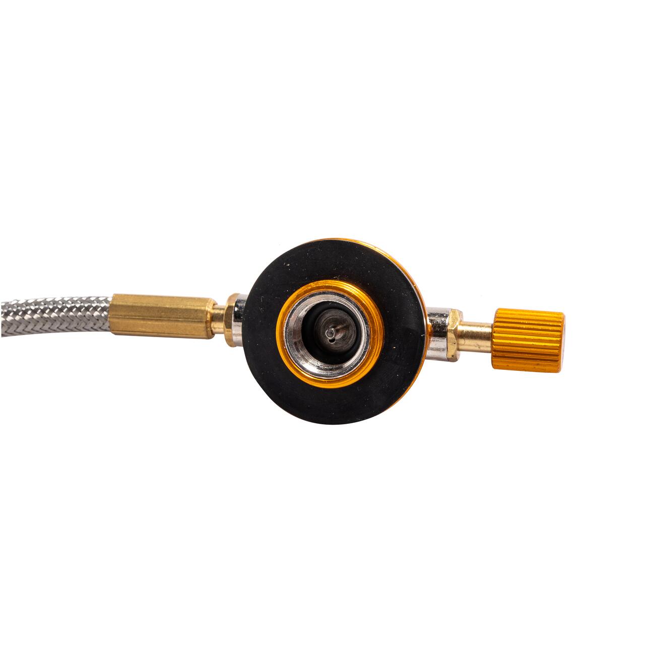 Aragaz camping, Micul Fermier, pliabil, 3200 W, un arzator, aprindere piezo-electrica, 150x85 mm