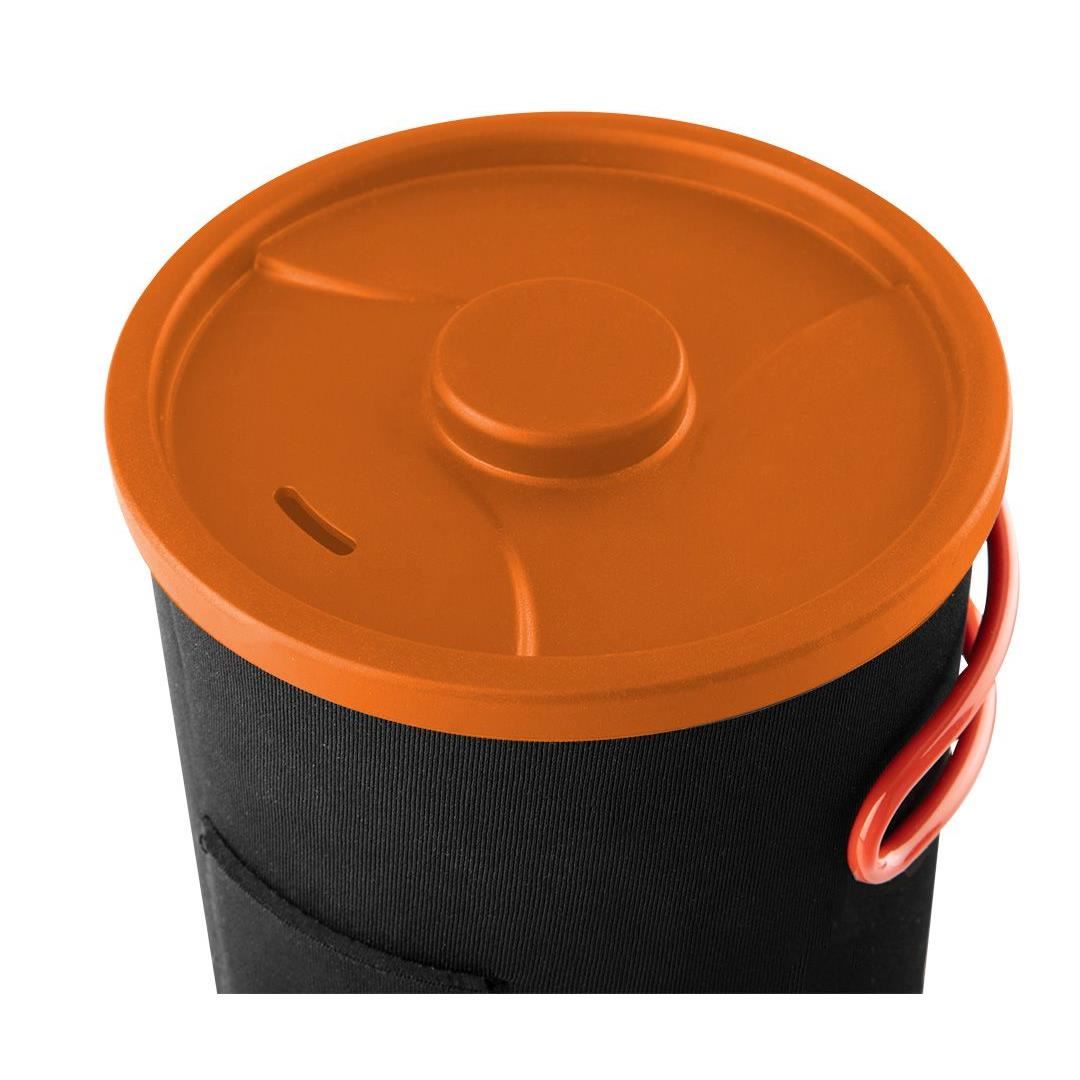 Aragaz camping, portabil, cu gaz, aprindere piezo, 3 in 1, 2200 W, inox, cu oala, NEO