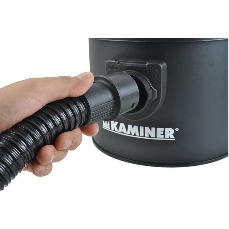 Aspirator cenusa, 800 W, cu functie suflare, filtru HEPA, 10 L, Kaminer