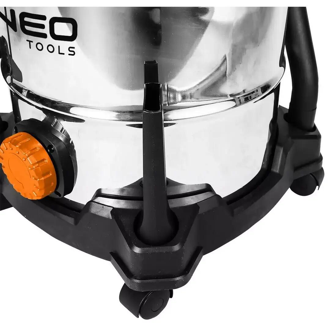 Ipari porszívó, nedves-száraz, 1400 W, 30 L, HEPA szűrő, tartozékokkal, NEO
