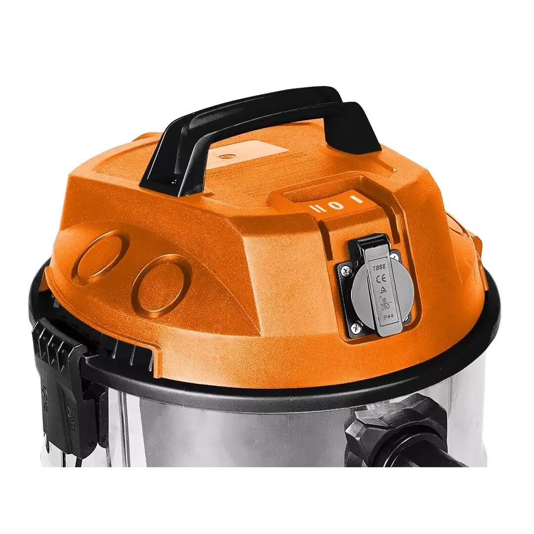 Ipari porszívó, nedves-száraz, 1400 W, 30 L, HEPA szűrő, tartozékokkal, NEO