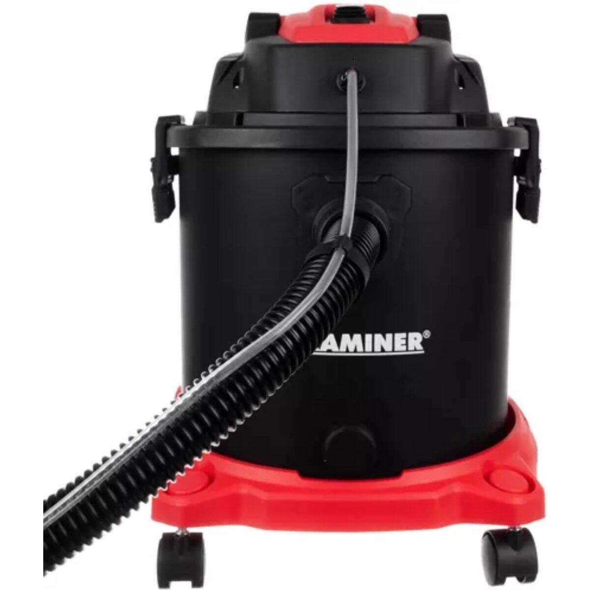 Aspirator industrial, umed-uscat, 1600 W, 20 L, filtru HEPA, cu accesorii, Kaminer