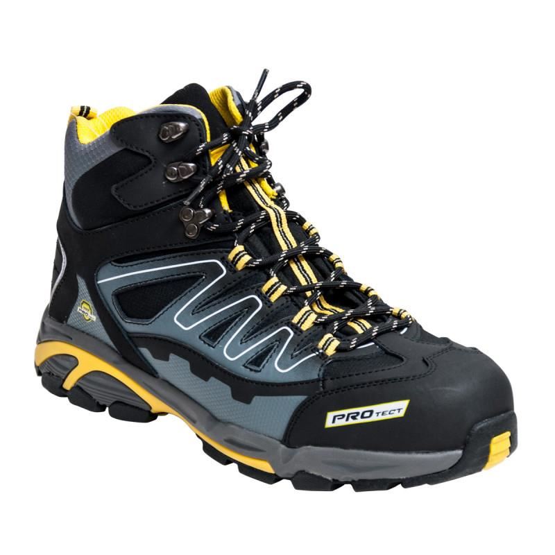 Bocanci de lucru, S1, SRA, piele, protectie compozit, marimea 44, Beorol