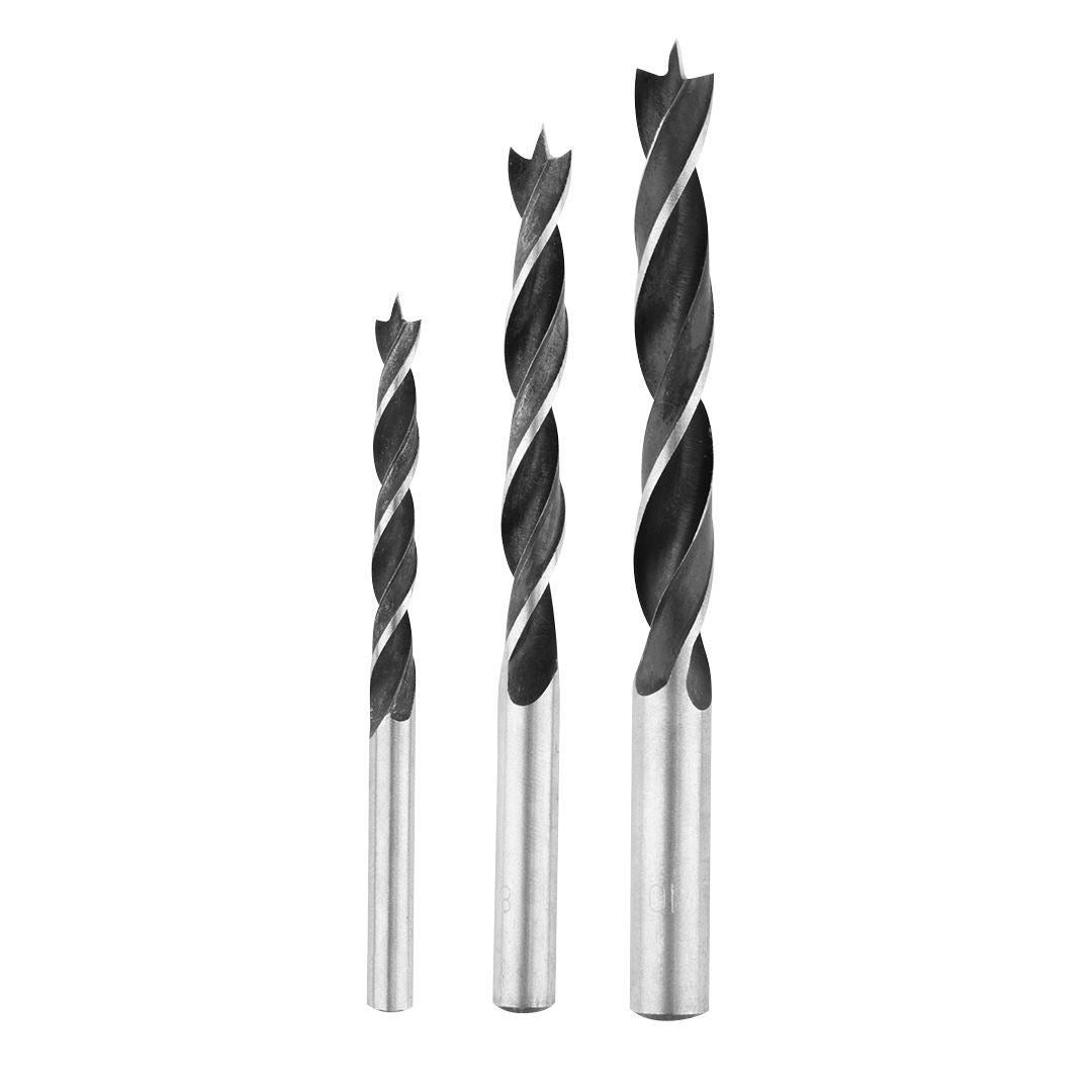 Imbinari, burghie, dibluri, pentru lemn, set 43 piese, Verto 