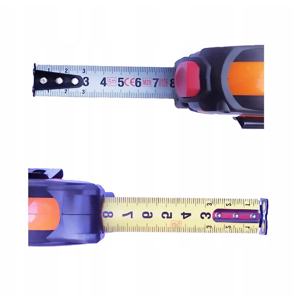 Mágneses mérőszalag akasztóval 3 mx 16 mm, dupla gravírozással, Richmann Exclusive