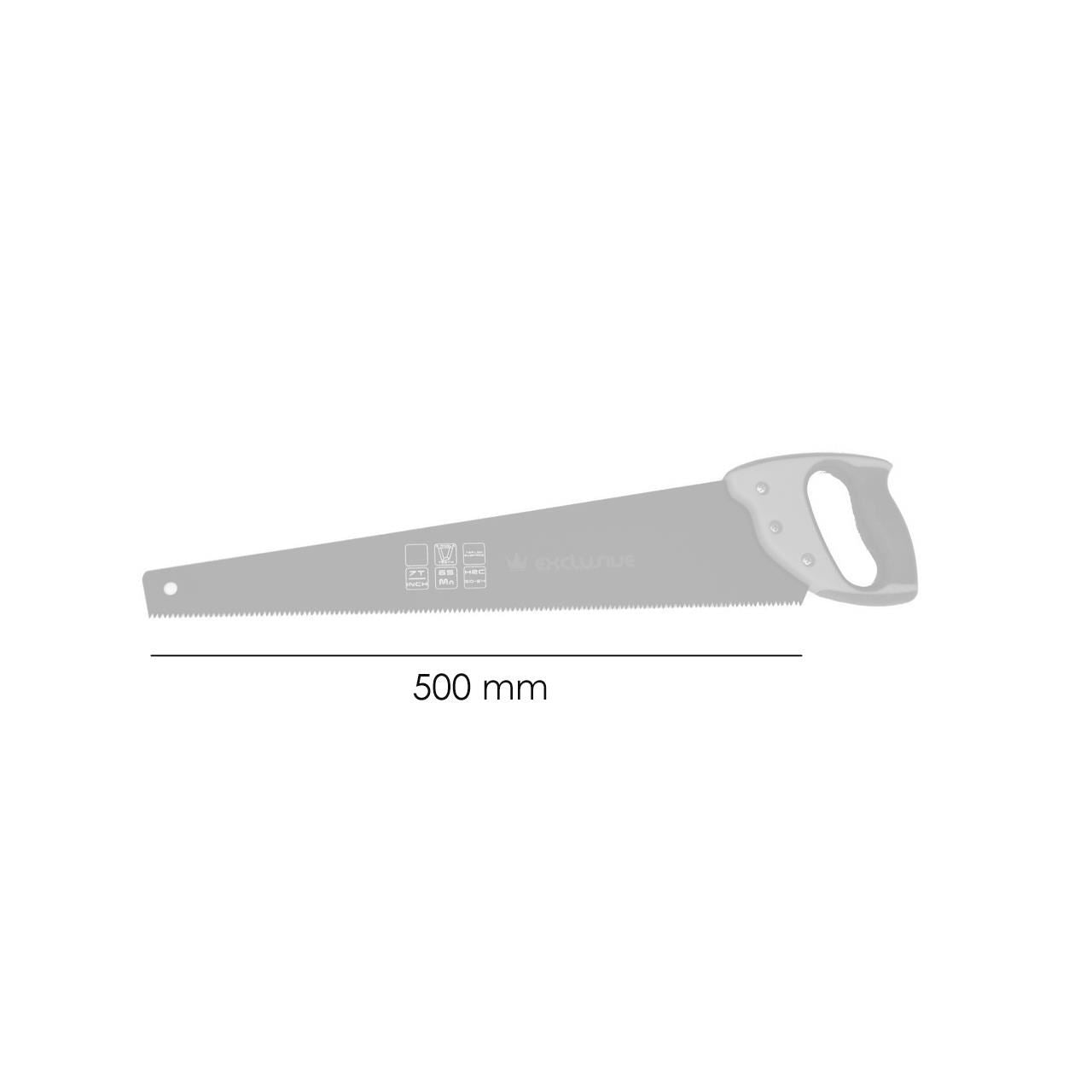 Teflonbevonatú rókafarkfűrész 500 mm - RICHMANN EXKLUZÍV