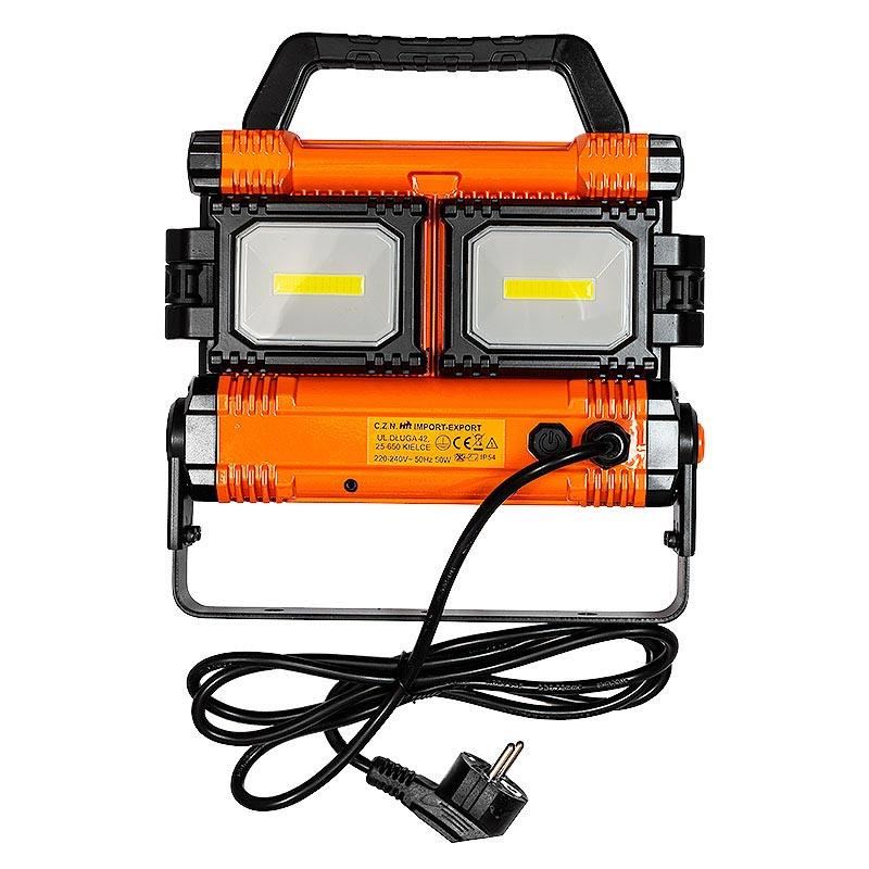 Munkalámpa, COB LED, 30 W, 4500 lm, IP54, Richmann Exclusive