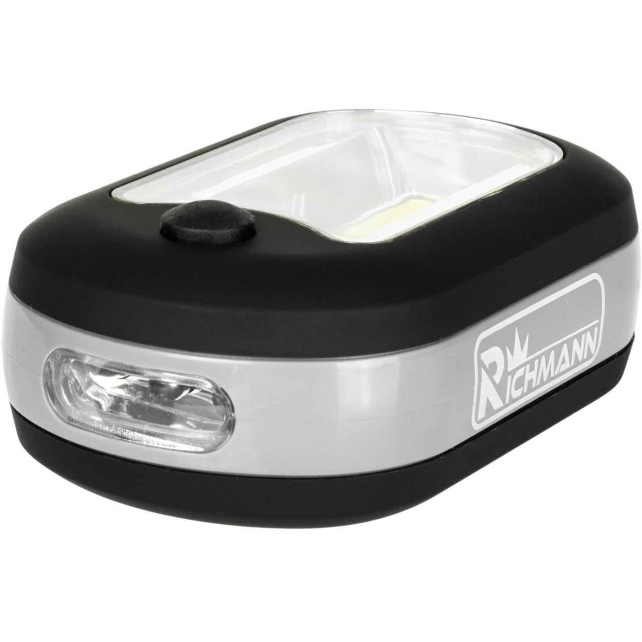 Munkalámpa, COB LED, ovális, mágnessel, 3 x AAA, Richmann