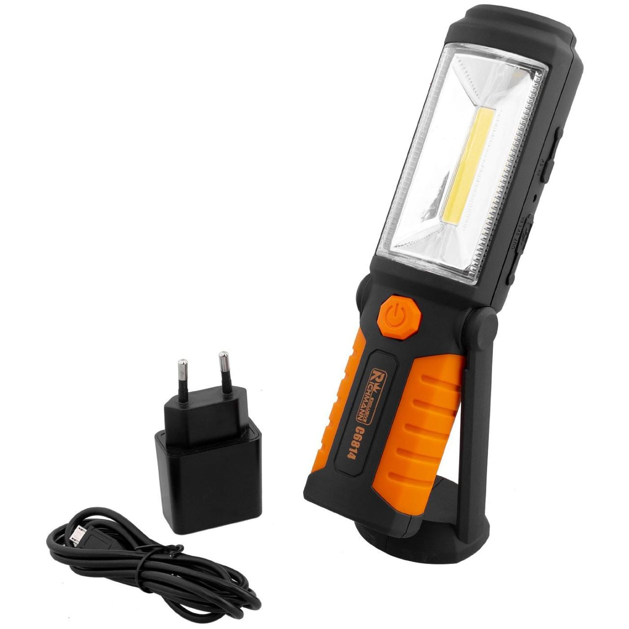 Munkahelyi zseblámpa, LED COB, 3 W, 220 lm, USB, Richmann Exclusive