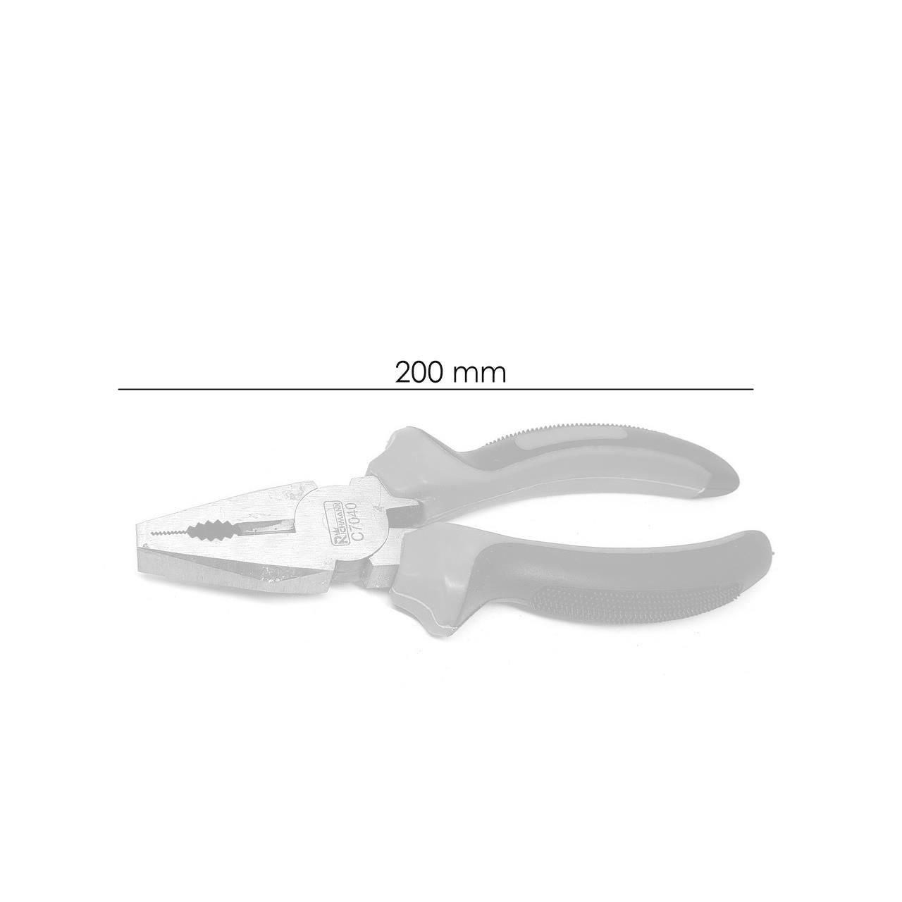 Kombinált fogó, patent, 200 mm, Richmann