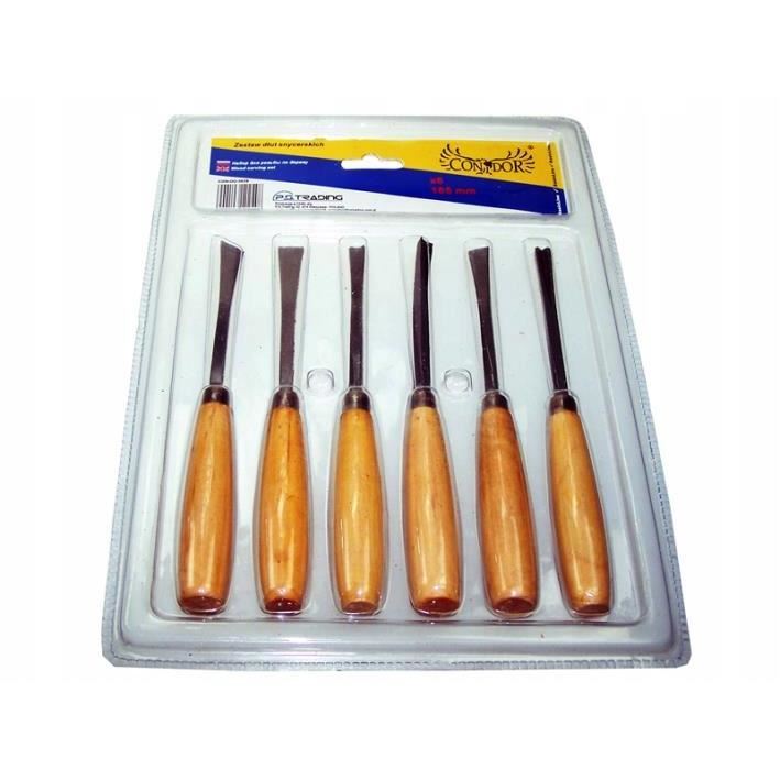 Dalti sculptura, set 6 buc, 16.5 cm, Condor