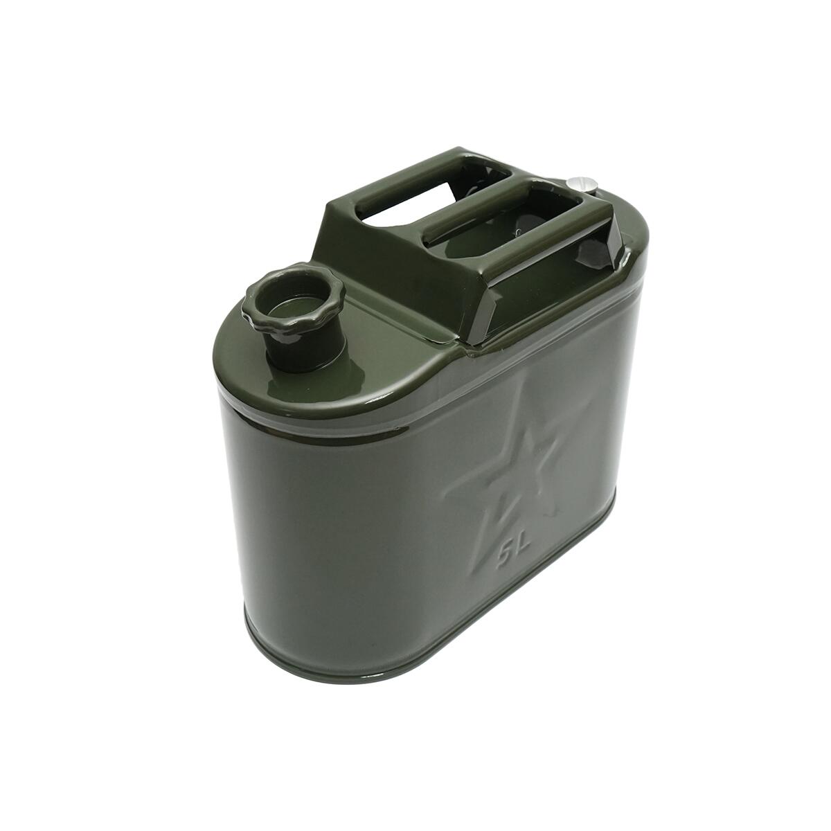 5 literes fémtartály csavaros kupakkal