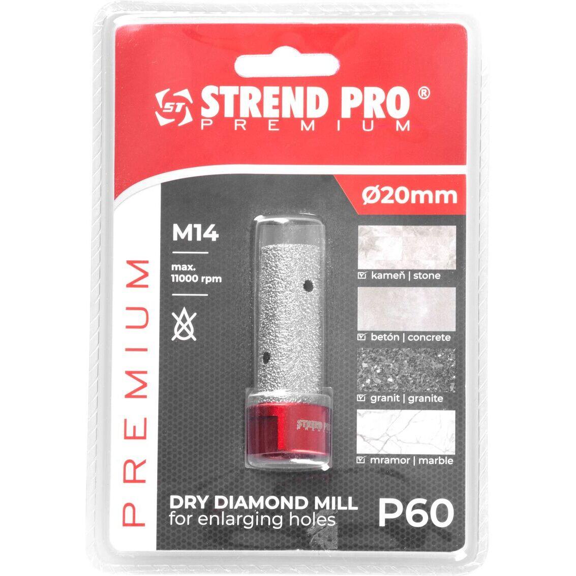 Gyémántmag, M14, 20 mm, Strend Pro Premium
