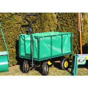 Carucior de gradina, transport, Chomik, verde, max 450 kg, 102x52x72 cm