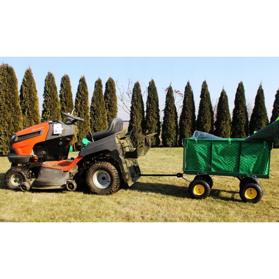 Carucior de gradina, transport, Chomik, verde, max 450 kg, 102x52x72 cm