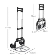 Carucior pentru transport, reglabil, pliabil, 38.5x41x100 cm