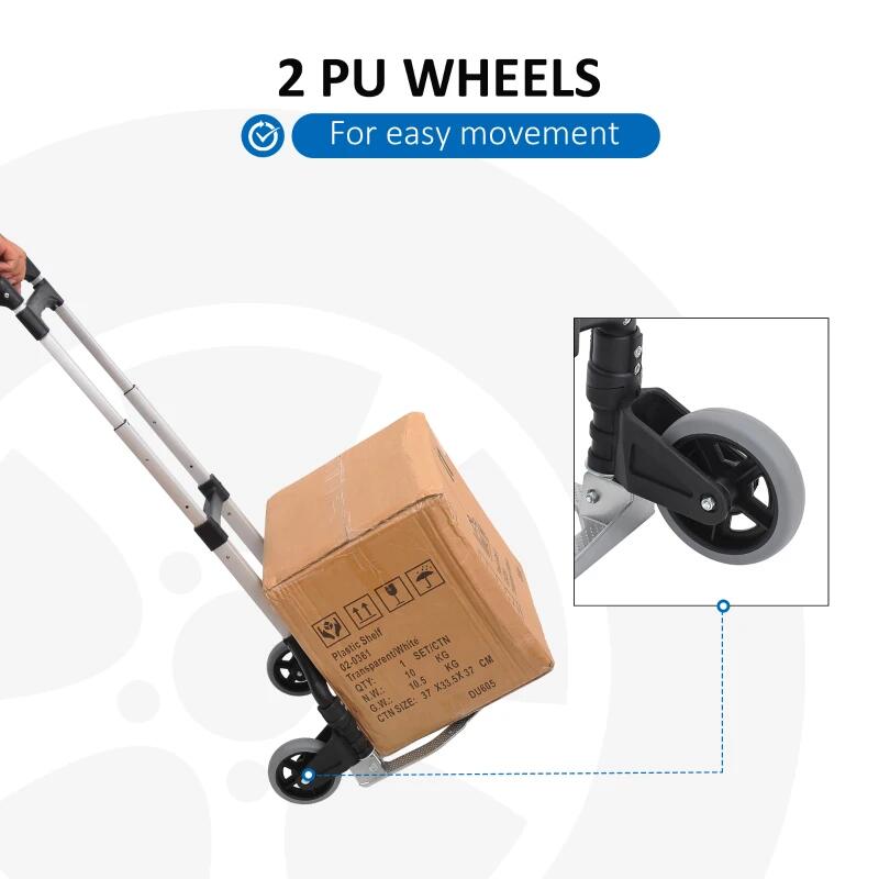 Carucior pentru transport, reglabil, pliabil, 38.5x41x100 cm