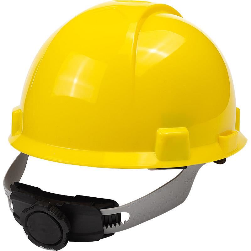 HDPE védősisak, sárga, 4 pontos állítás, Richmann Exclusive