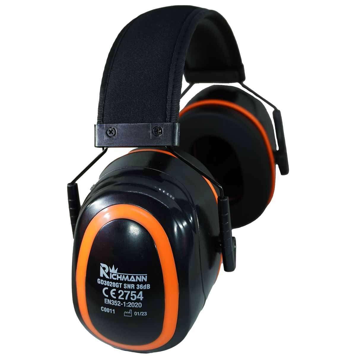 Hallásvédő fejhallgató, fültok, 36 dB, Richmann Exclusive