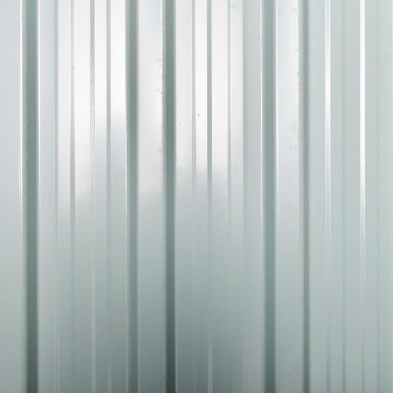 Kerti fészer/szerszámtároló, acél és PP, fekete, 147x86x134 cm