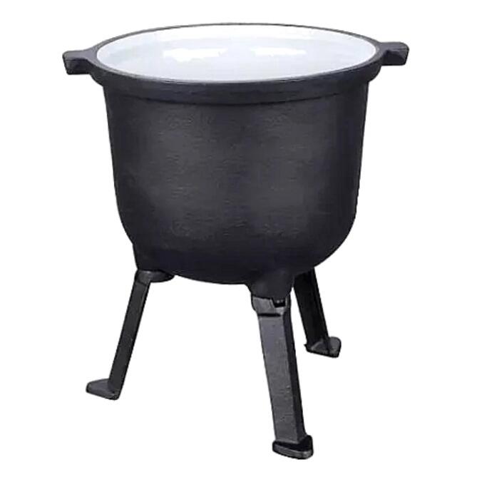 Zománcozott öntöttvas üst, kazán típusú, nyomásos, 10 L, Perfect Home