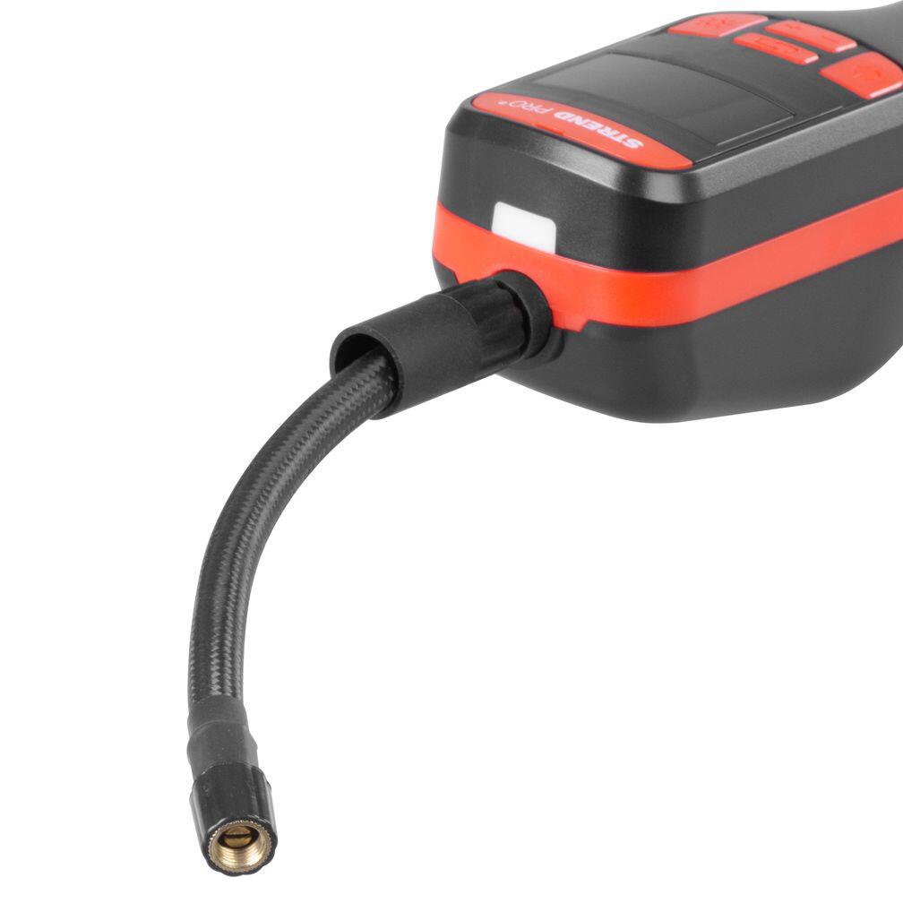 Autós légkompresszor, Strend Pro, 150 PSI, 10 bar, USB-C, LED lámpával, tokkal