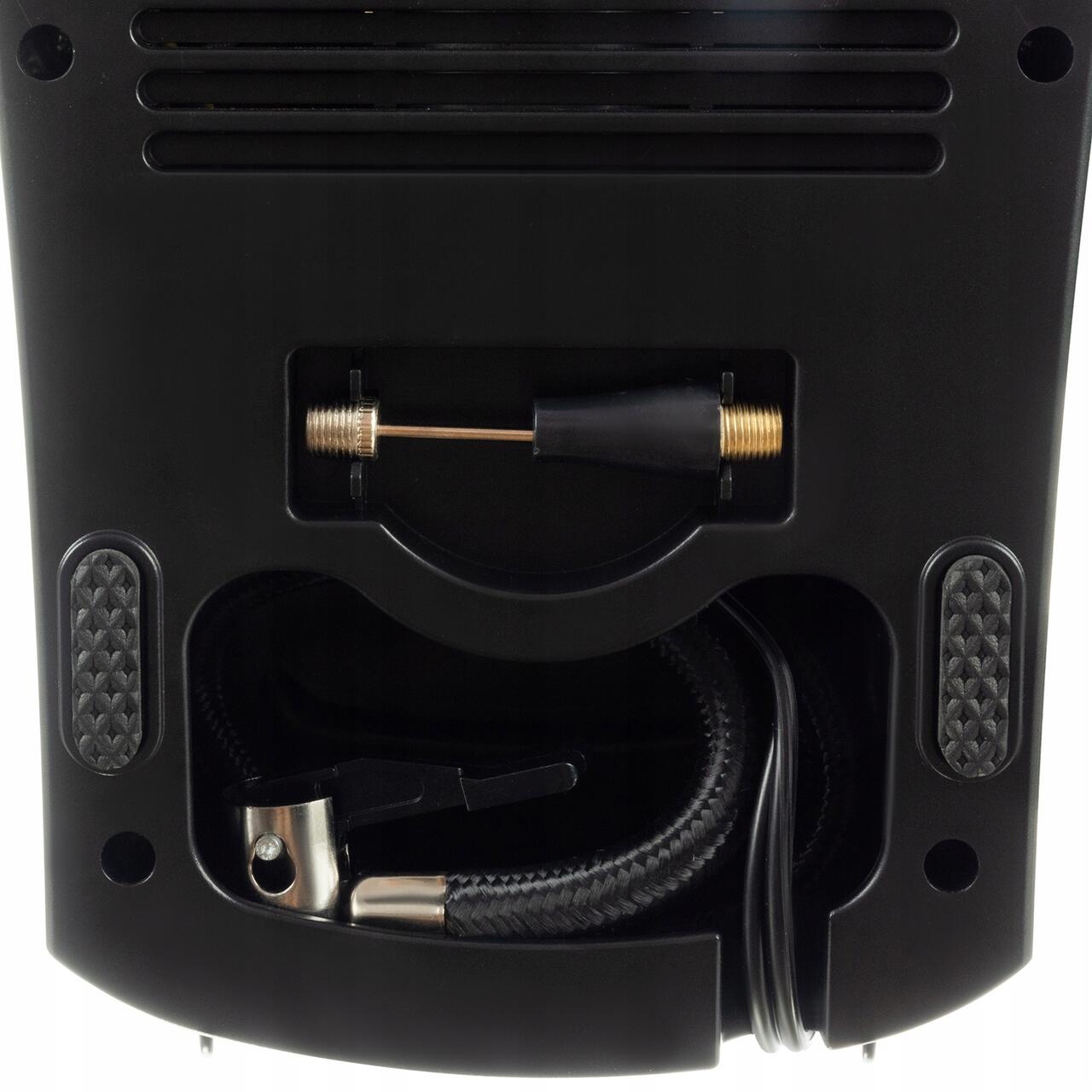 Compresor aer auto, Xtrobb, 12 V, 150 PSI, 10 bar, cu manometru, afisaj LCD, 15x7.5x25 cm