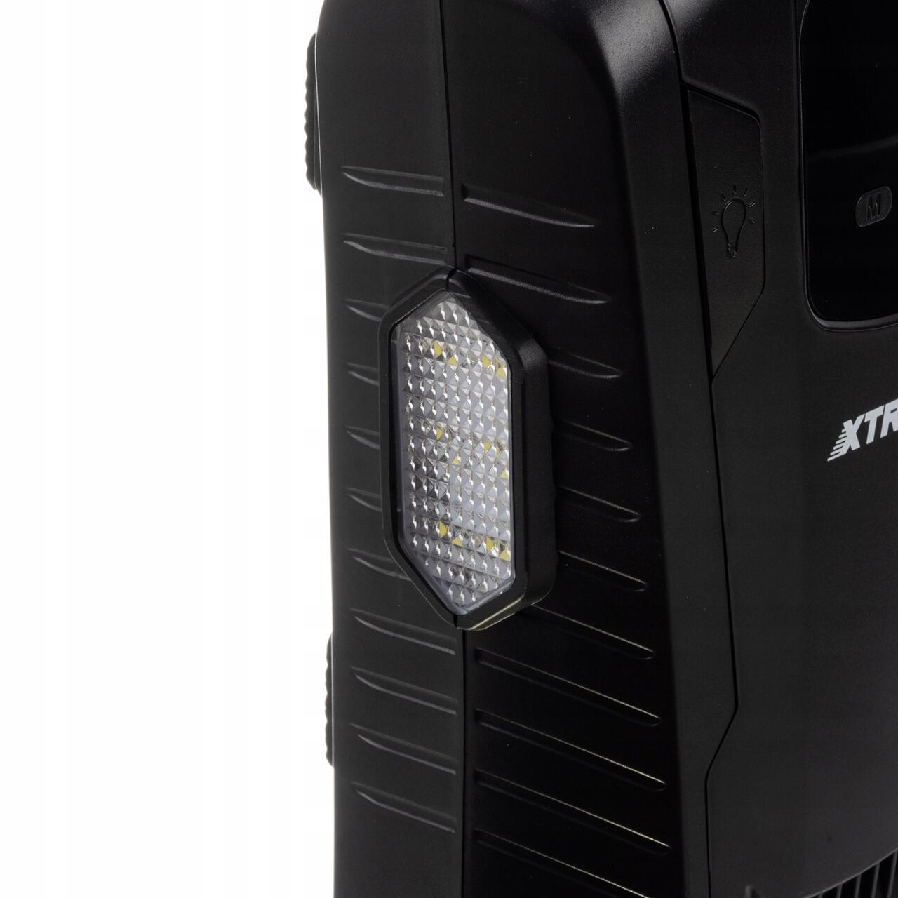 Compresor aer auto, Xtrobb, 12 V, 150 PSI, 10 bar, cu manometru, afisaj LCD, 15x7.5x25 cm