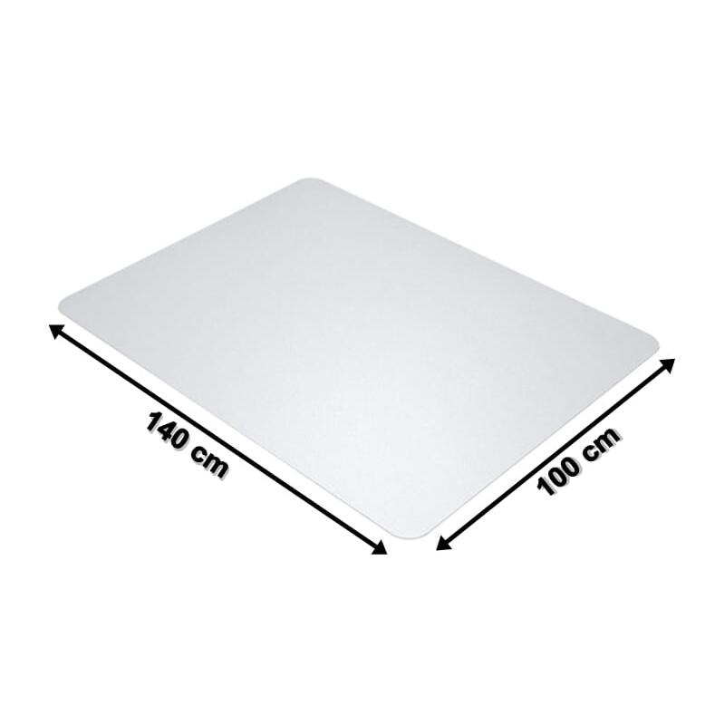 Covoras protectie podea pentru scaun birou, PP, transparent, 140x100 cm