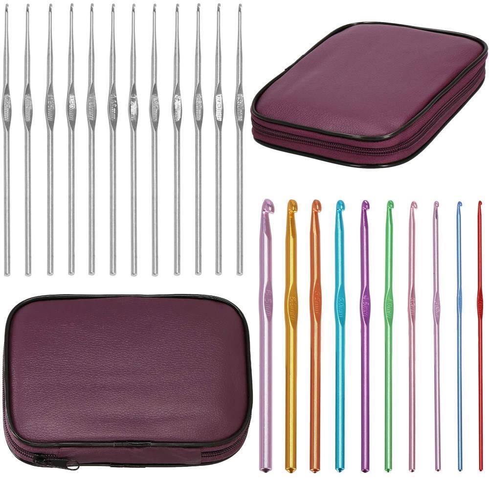 Crosete, multicolore, cu trusa, set 22 buc, 0.6-6.5 mm, Springos