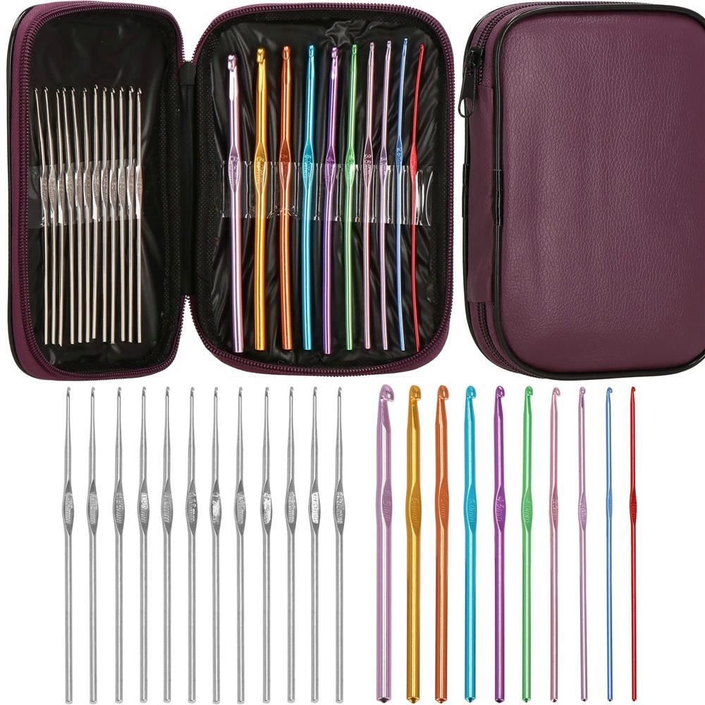 Crosete, multicolore, cu trusa, set 22 buc, 0.6-6.5 mm, Springos