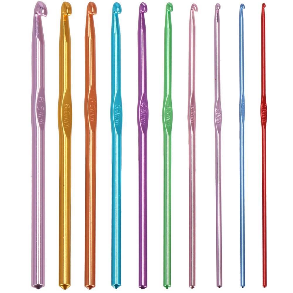 Crosete, multicolore, cu trusa, set 22 buc, 0.6-6.5 mm, Springos